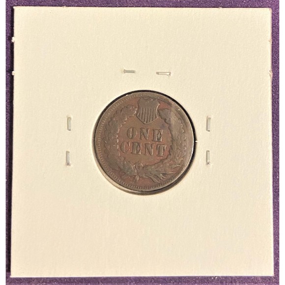 1904 Indian Head Penny - Circulated - Coin #002 - Picture 2 of 2